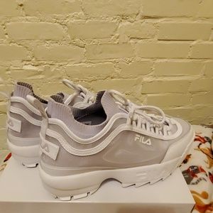 fila disruptor sock mesh